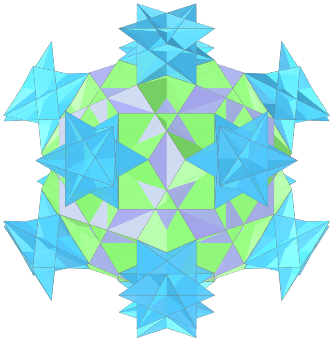 Icosidodecadodecahedron toroid