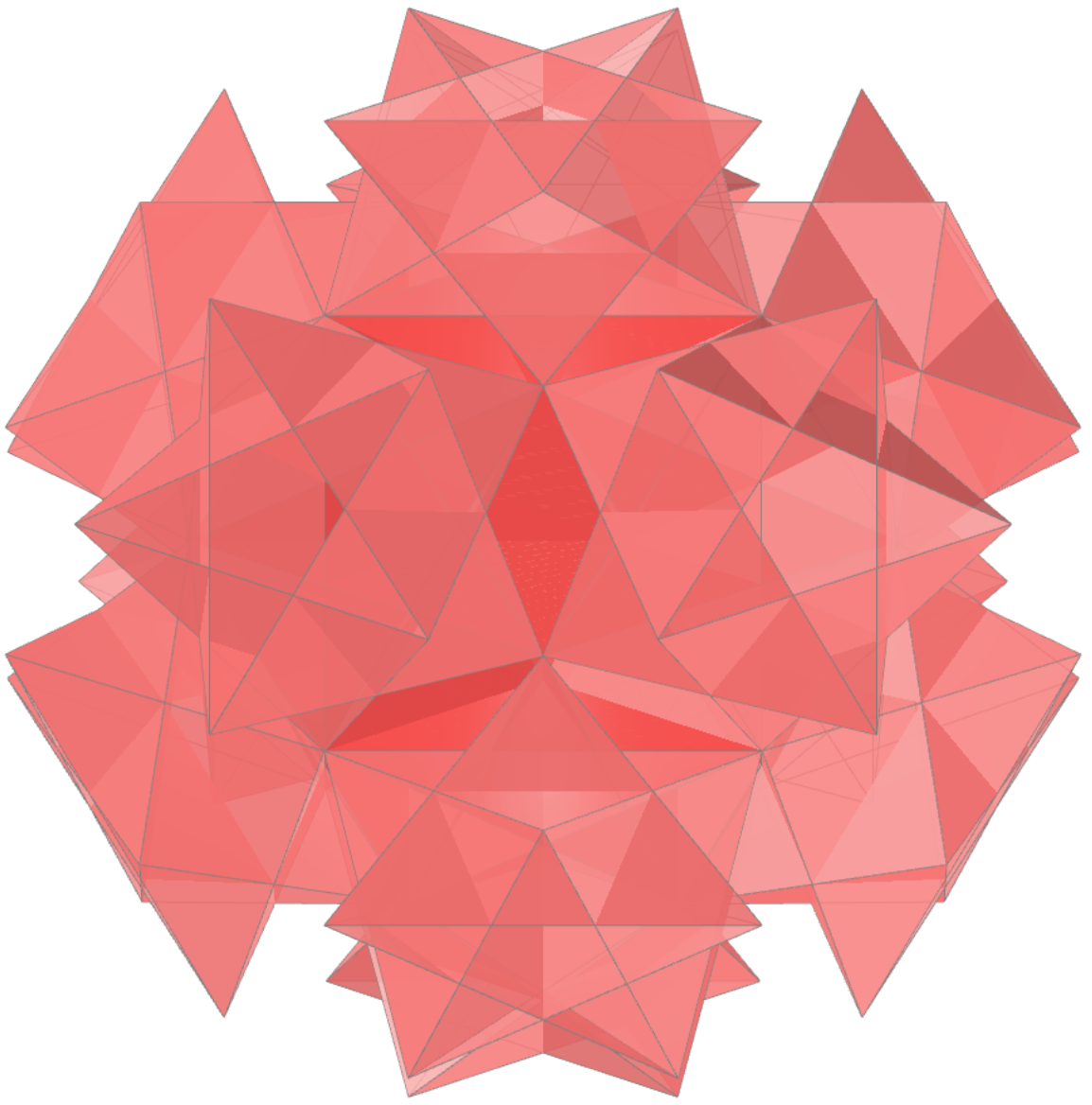 Ditrigonal dodecadodecahedron toroid