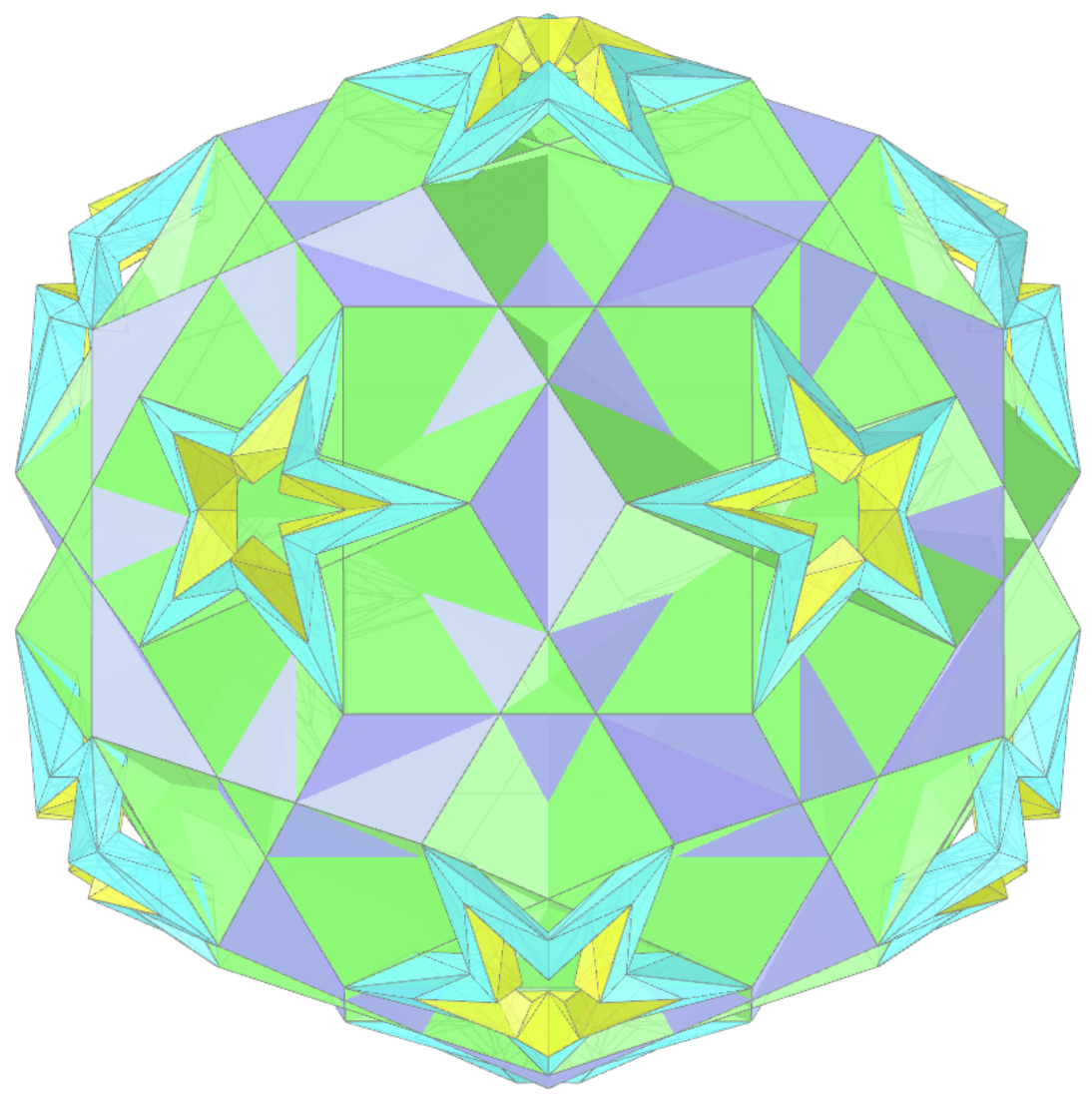 Icosidodecadodecahedron toroid