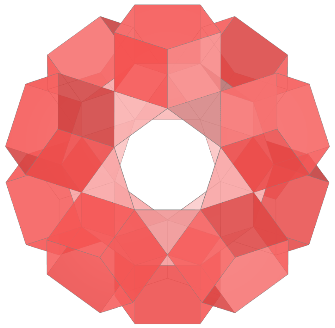 Icosidodecahedron toroid