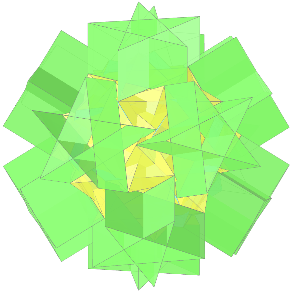 Inverted snub dodecadodecahedron toroid
