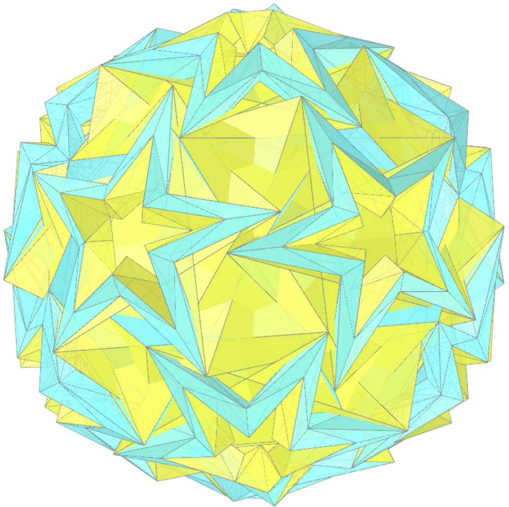 Inverted snub dodecadodecahedron toroid