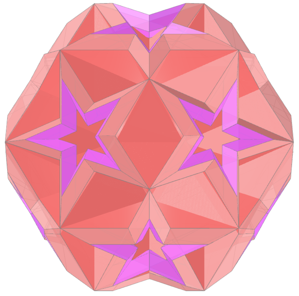 Ditrigonal dodecadodecahedron toroid