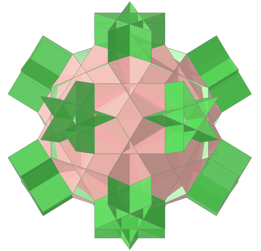 Rhombicosahedron toroid