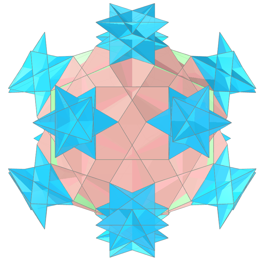 Rhombicosahedron toroid