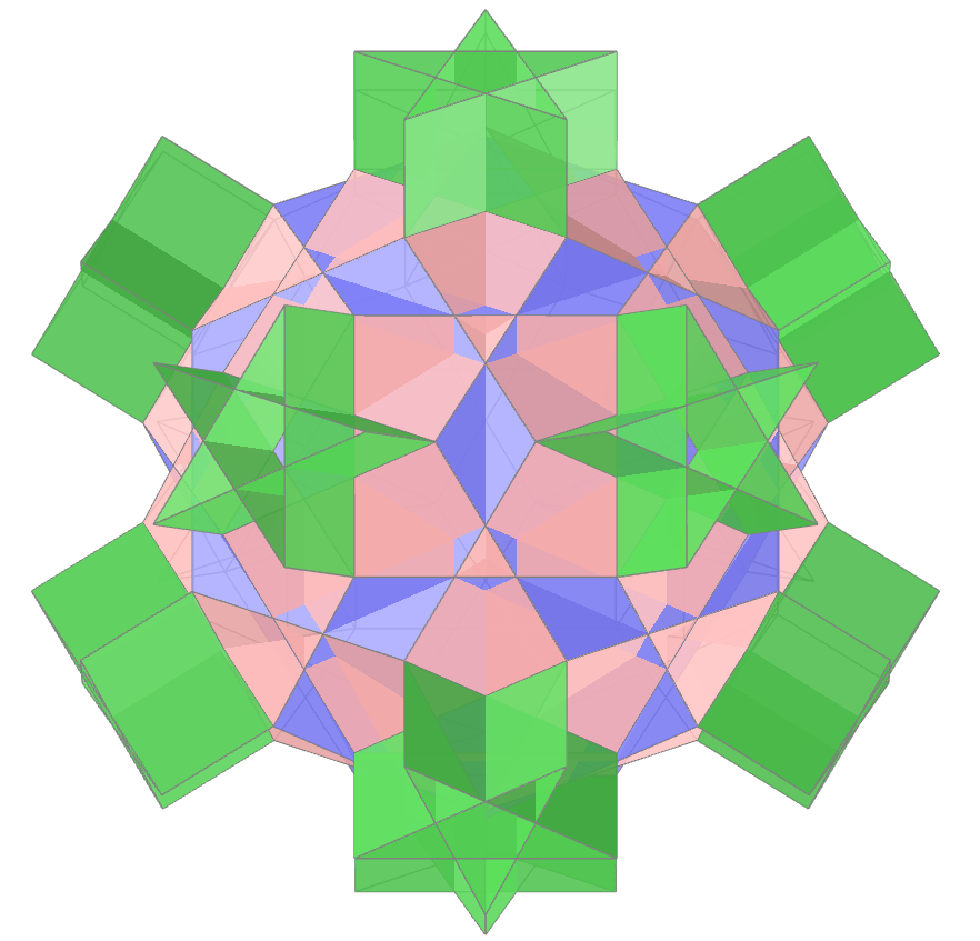 Rhombidodecadodecahedron toroid