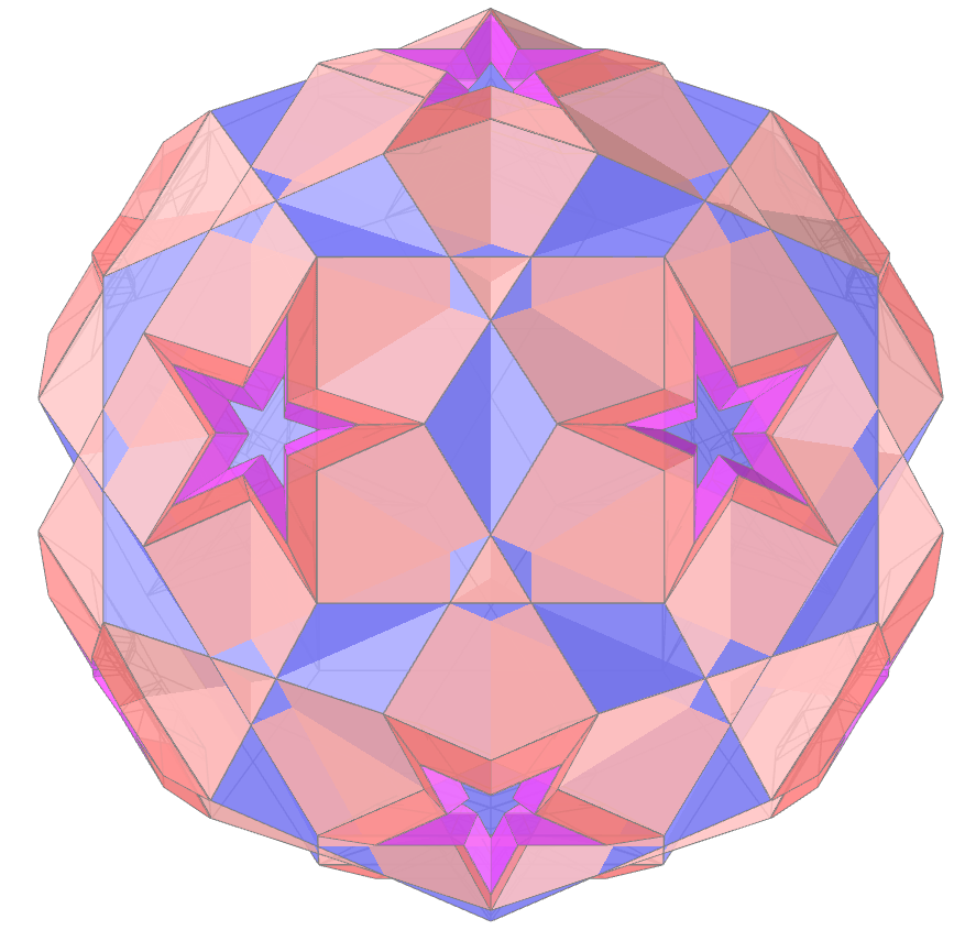 Rhombidodecadodecahedron toroid