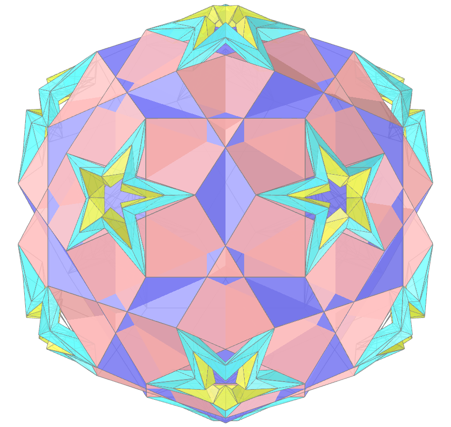 Rhombidodecadodecahedron toroid