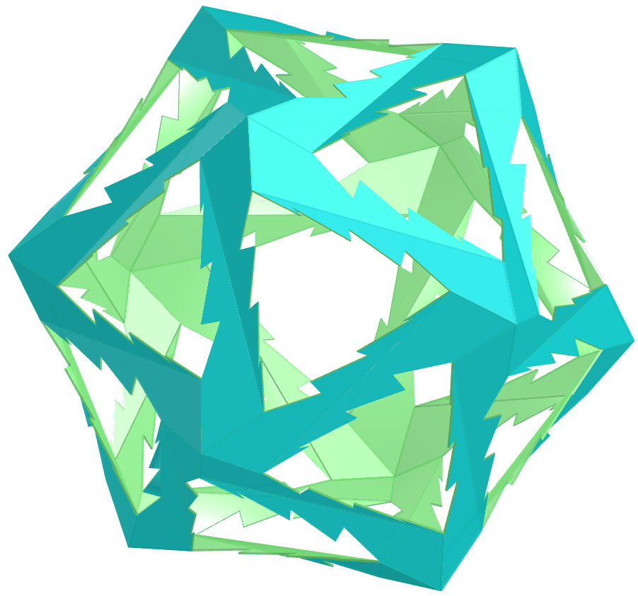 Icosahedron toroid