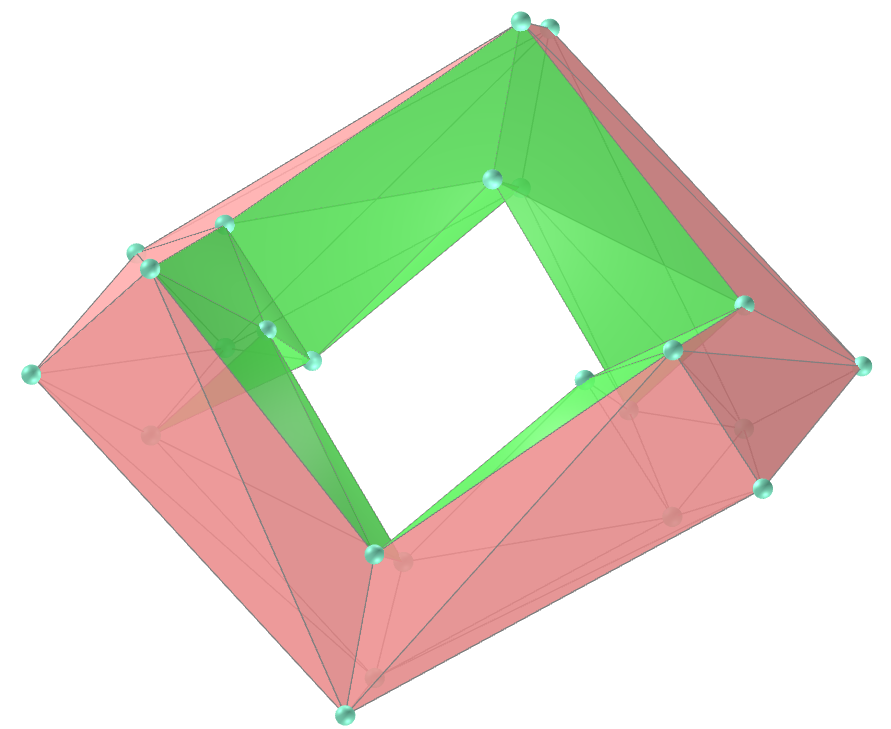 Hexagonal regular sinusoidal tetragonal toroid