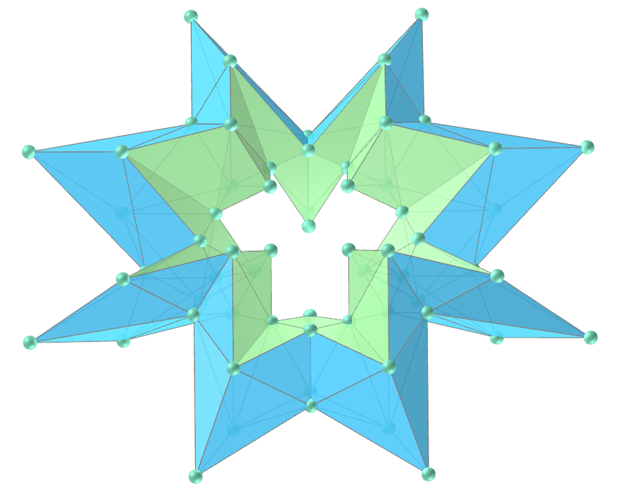Octagonal regular star sinusoidal tetragonal toroid