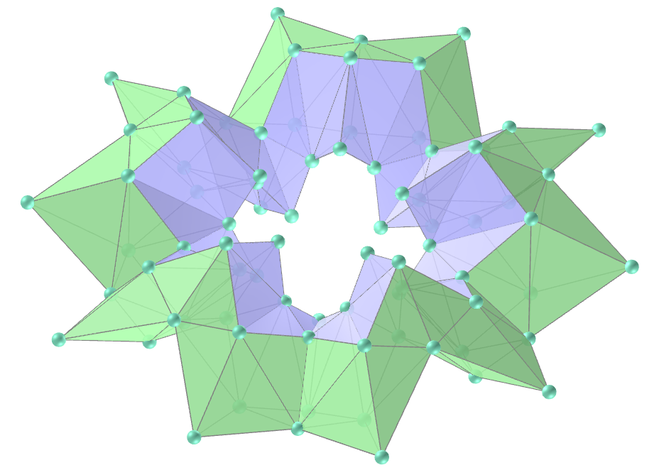 Decagonal regular star sinusoidal tetragonal toroid