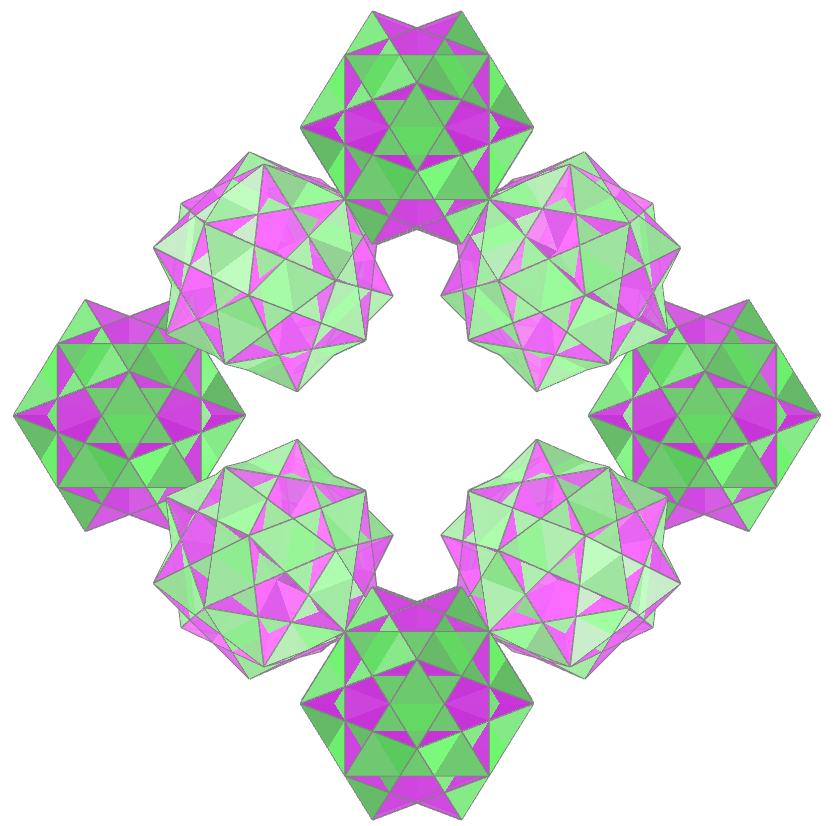 Stewart rings of Great Ditrigonal Icosidodecahedron