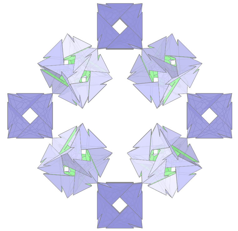 Stewart rings of Regular Map
