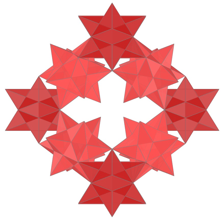 Stewart rings of Small Stellated Dodecahedron