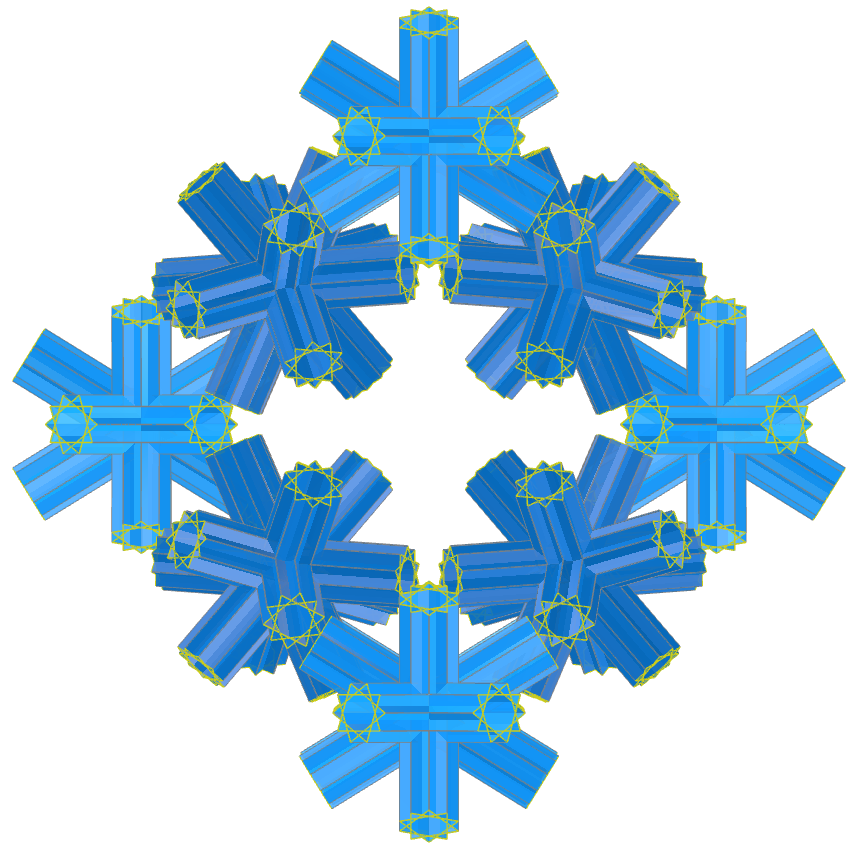 Stewart rings of Great Dodecahemidodecacron