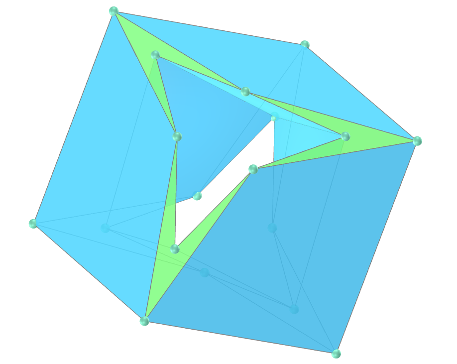 Regular triangular cubic tetragonal toroid
