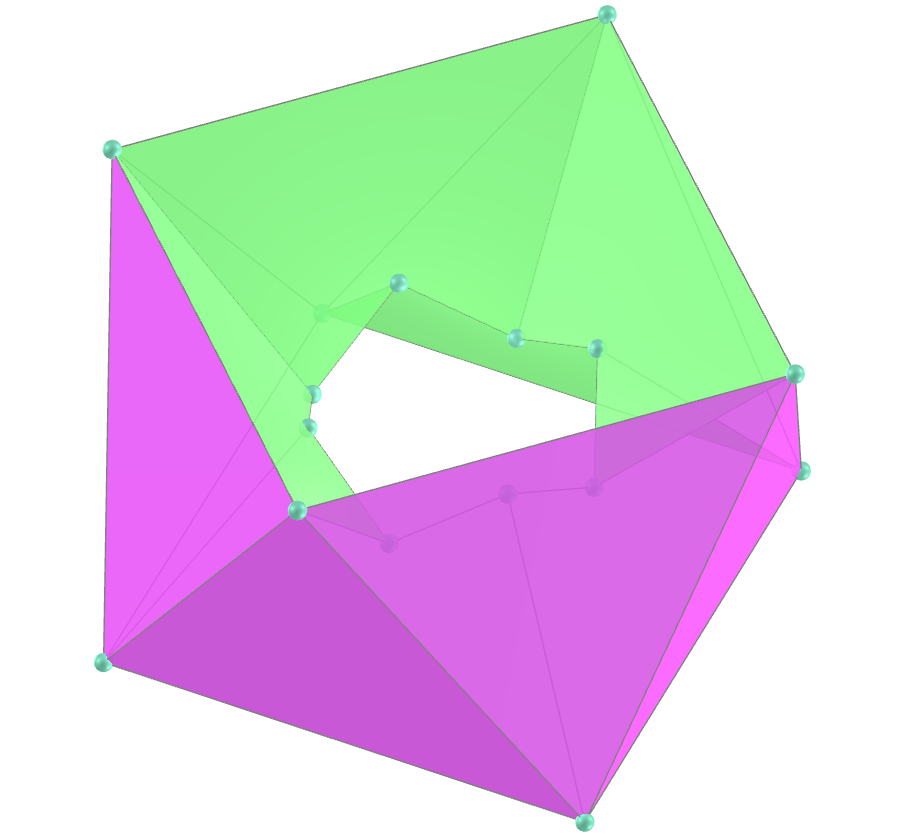 Square antiprism trapezohedron toroid
